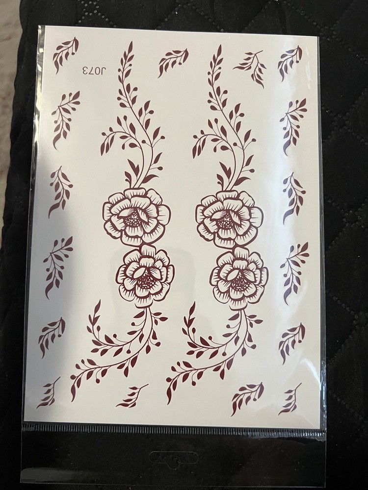 henna stickers