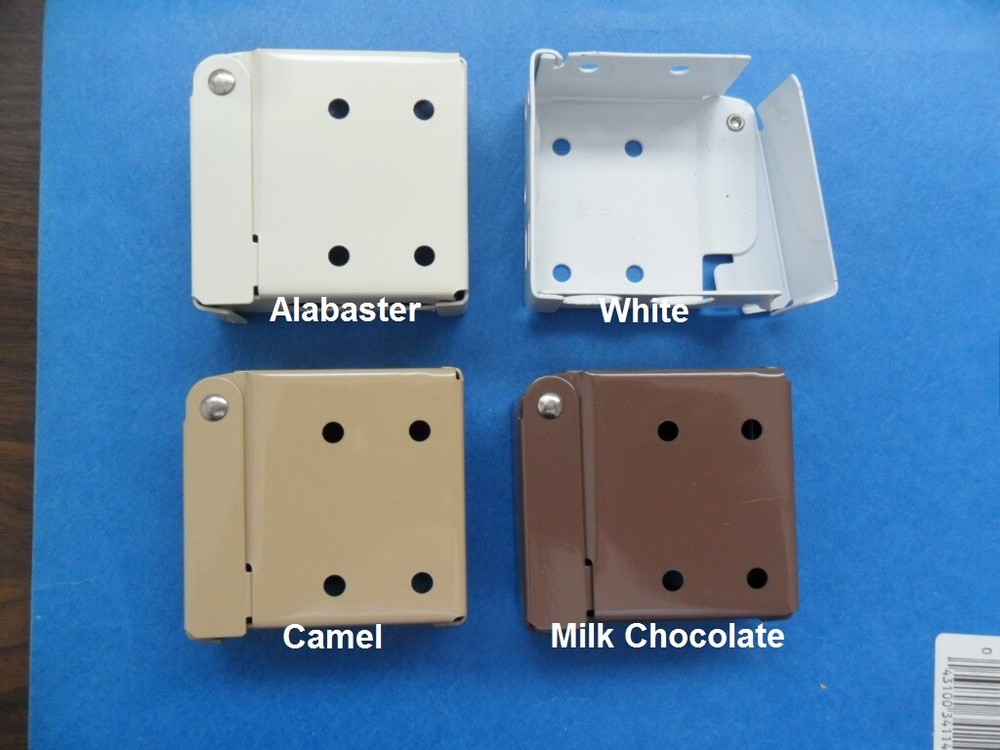 Window Blinds Installation / Mounting Bracket set (1 left, 1 right) High Profile