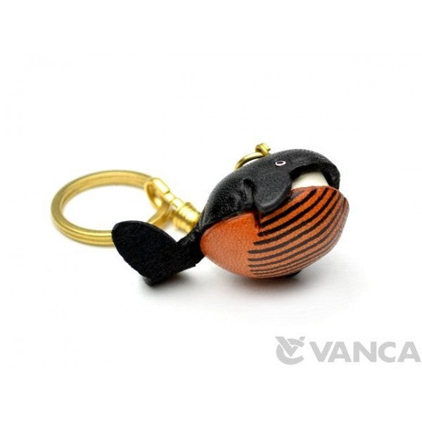 Whale Leather Keychain(L)