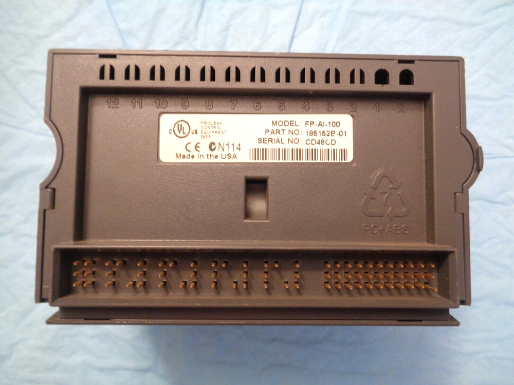 National Instruments NI FP-AI-110 FieldPoint 8 Channel Input Module