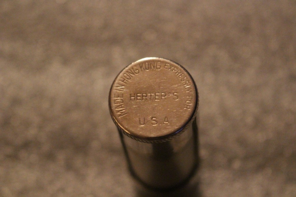 Vintage Herter's Match Safe Holder