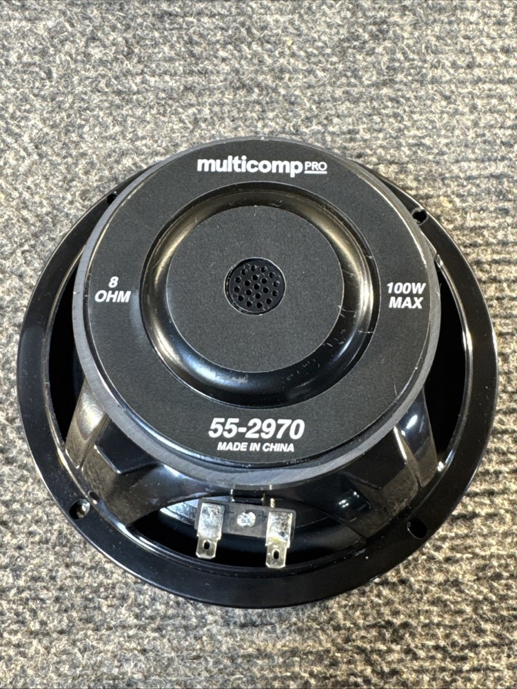 Multicomp Pro 55-2970 Woofer, 6.5”, 100W