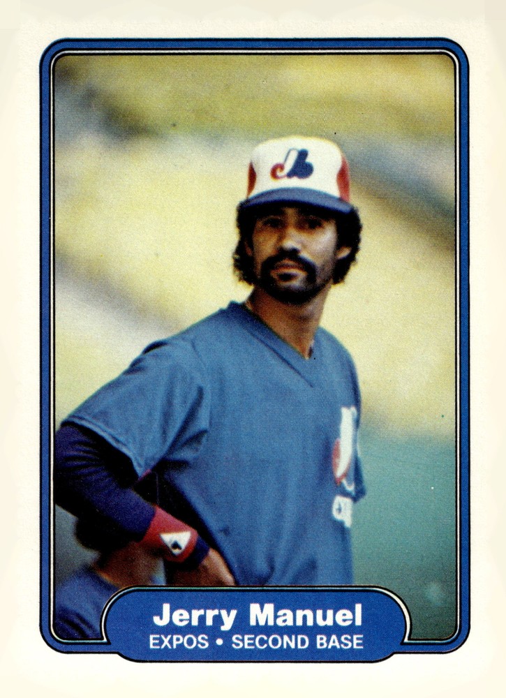 1982 Fleer #195 Jerry Manuel