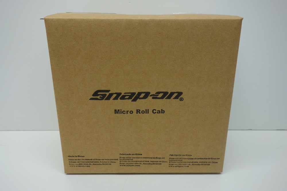 Snap-On - Micro Roll Cab BOTTOM & TOP chest "SET" Mini Tool Box Pink. Brand NEW