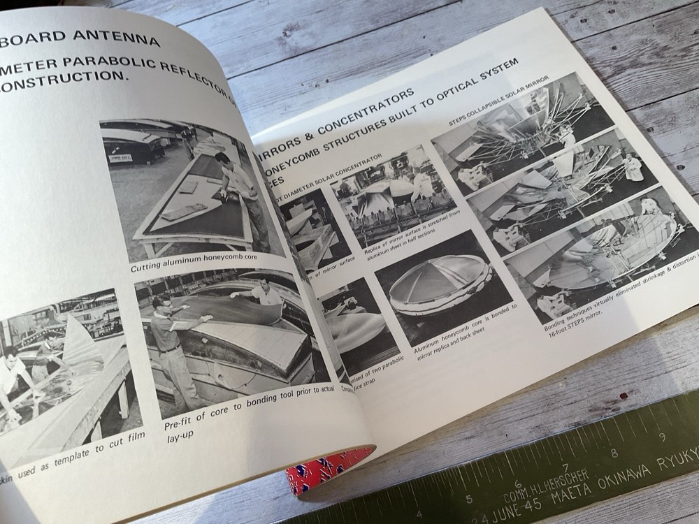 ORIGINAL 1971 REPUBLIC AVIATION BONDED STRUCTURE TECHNOLOGY CAPABILITIES REPORT
