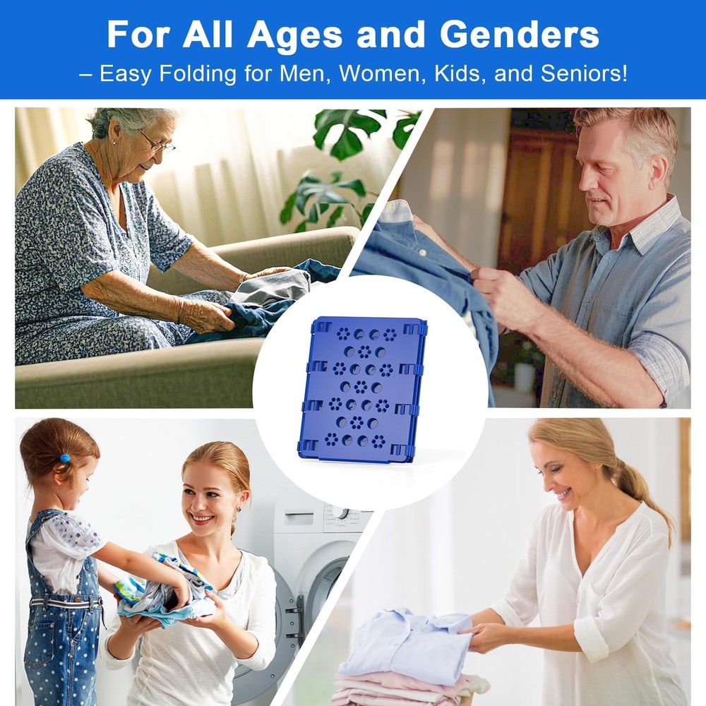 Shirt Folder Board Tshirt Clothes Folder Folding Board Durable Laundry Sorter...