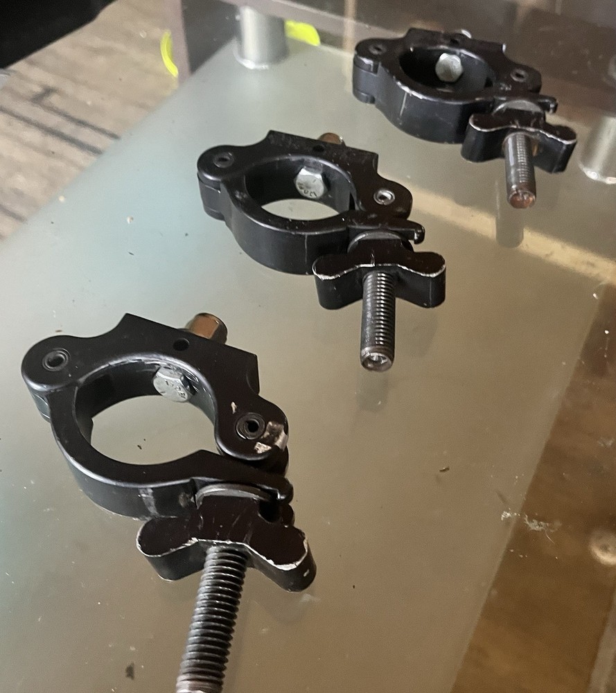 Stage Lighting Clamps Set Of 3