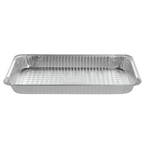 Durable Packaging FS780070 Aluminum Steam Table Pans, Full Size, Medium,