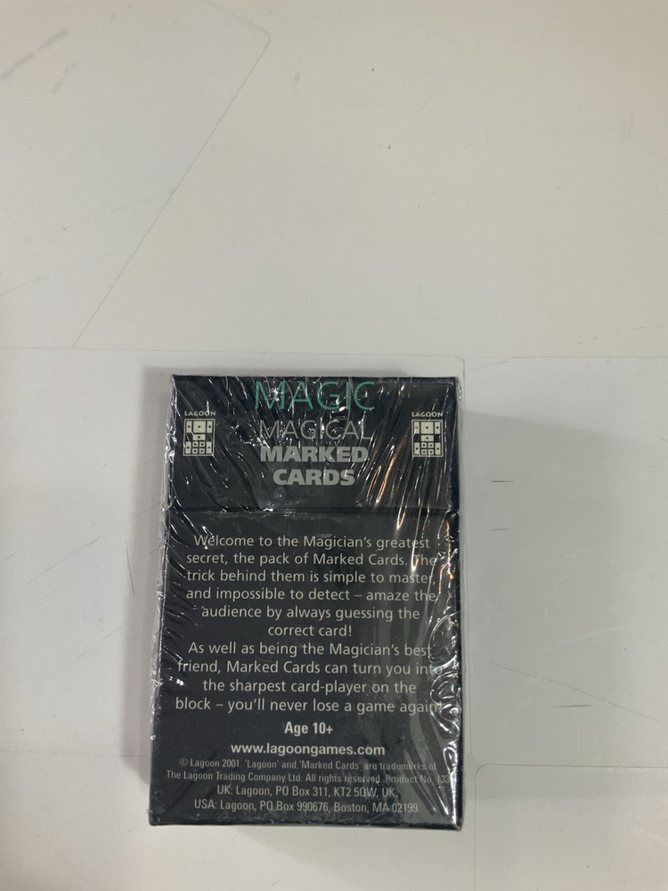 MAGIC TRICKS,MAGICAL MARKED CARDS New