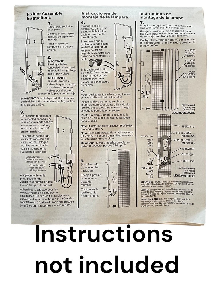 Intermatic Malibu LD622 Compact Surface Deck Mount Light 2.5"x5.75" NEW NOS