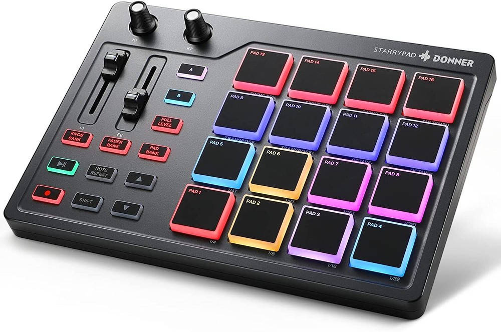 Donner MIDI Pad Beat Maker Machine Professional With Software | STARRYPAD