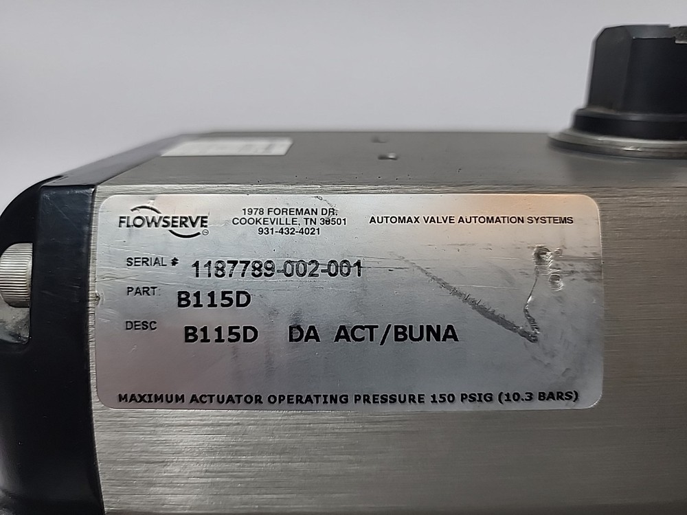 FLOWSERVE B115D VALVE ACTUATOR