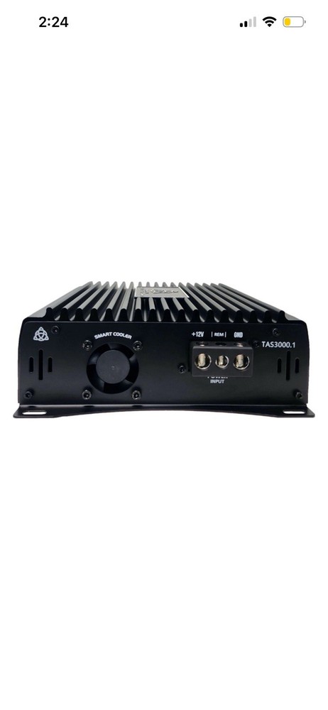 Trinity 3000.1 Monoblock Car Amplifier Class-D 3000 Watts RMS