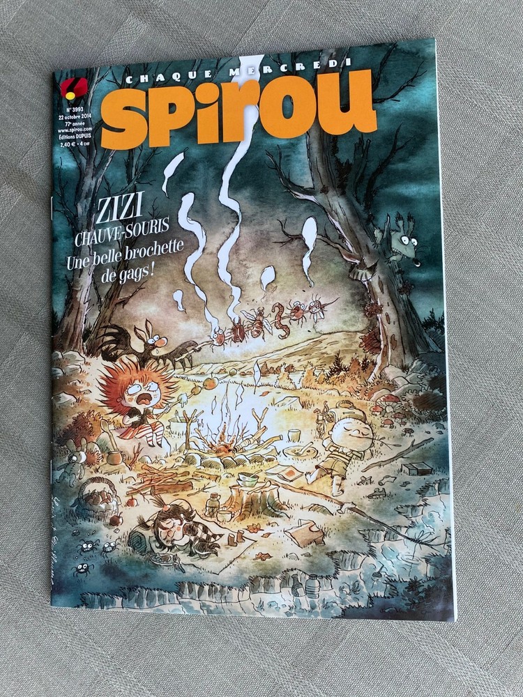 Spirou Weekly No. 3993 2014 In Excellent Condition