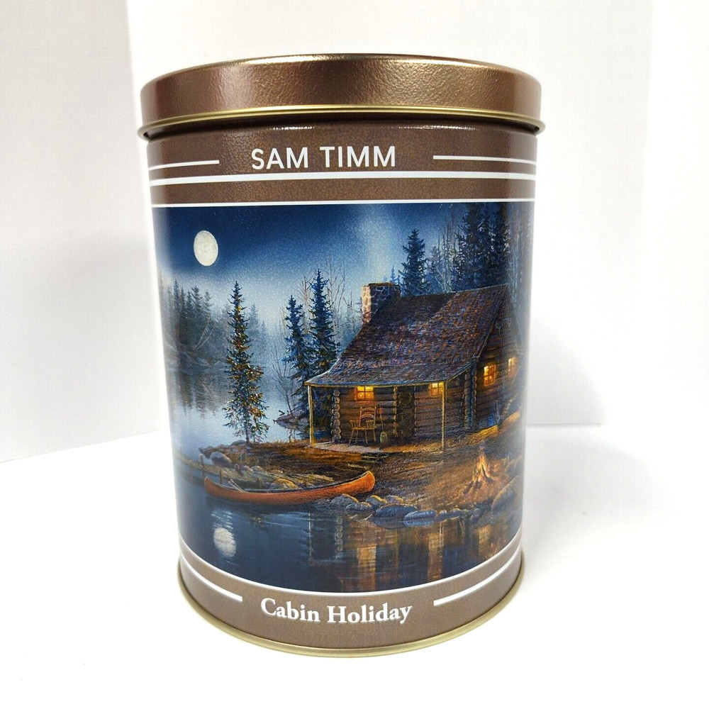 Sam Timm Cabin Holiday Collector Tin