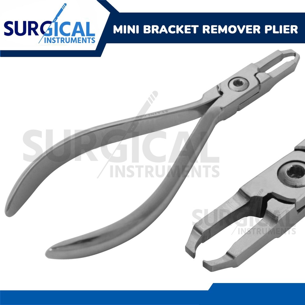 1 Mini Bracket Remover Plier Orthodontic Instruments Stainless German Grade