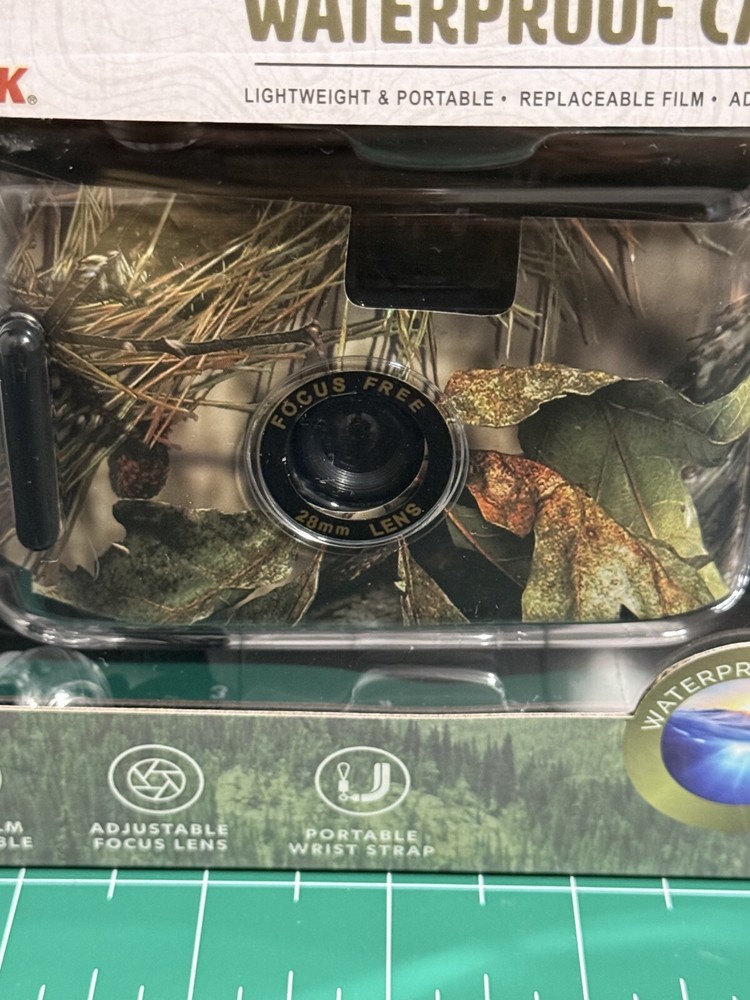 Mossy Oak Waterproof Camera Adaptable Focus Lens w/ Wrist Strap