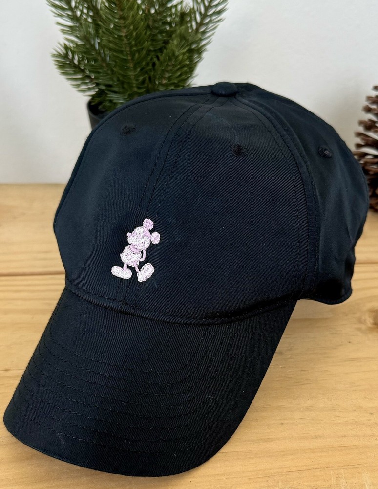 Nike Pink Mickey Mouse Authentic Disney Featherlight Dri-Fit Run OSFA Hat Cap