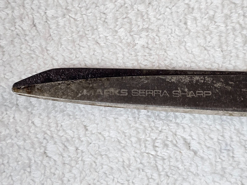 Serra Sharp Scissors Knife Edge By Marks 404-7 Made In Brazil 7” Precision Set