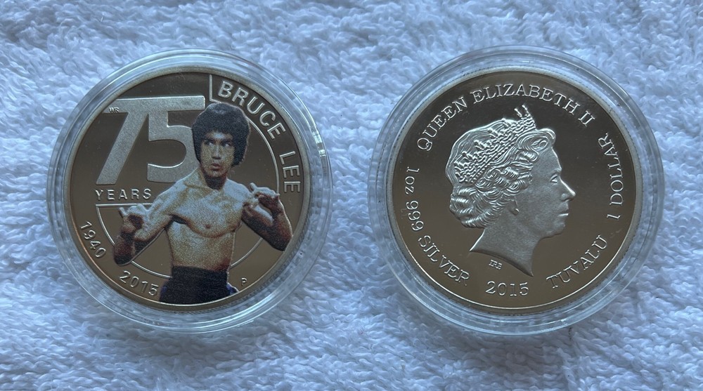 Elizabeth II Bruce Lee Tuvalu /1-0363