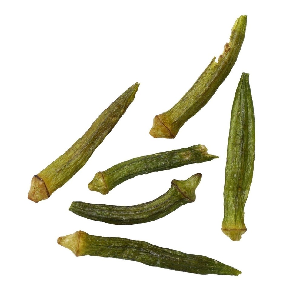 Okra Chips, 2 Pound Bag, Veggie Chips, Vegetable Snacks, The Hampton Popcorn...
