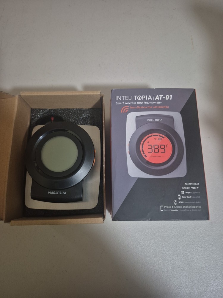InteliTopia AT-01 Smart Wireless BBQ Thermometer