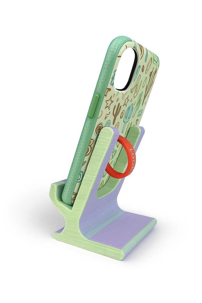 Loop 2 Loop Phone Holder – Multicolor 3D Printed Grip | Universal Loop Case Acce