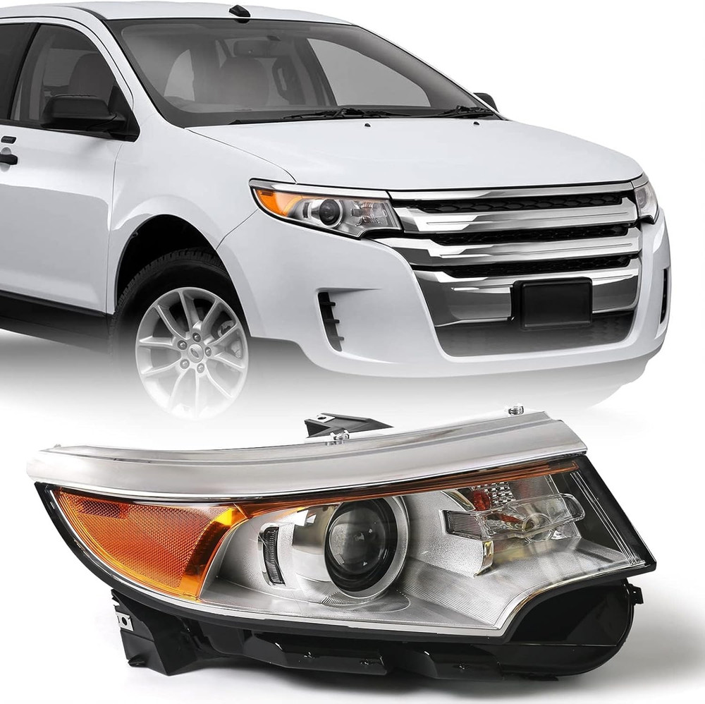 for Ford Edge Headlight Assembly 2011 2012 2013 2014 Halogen Replacement Project
