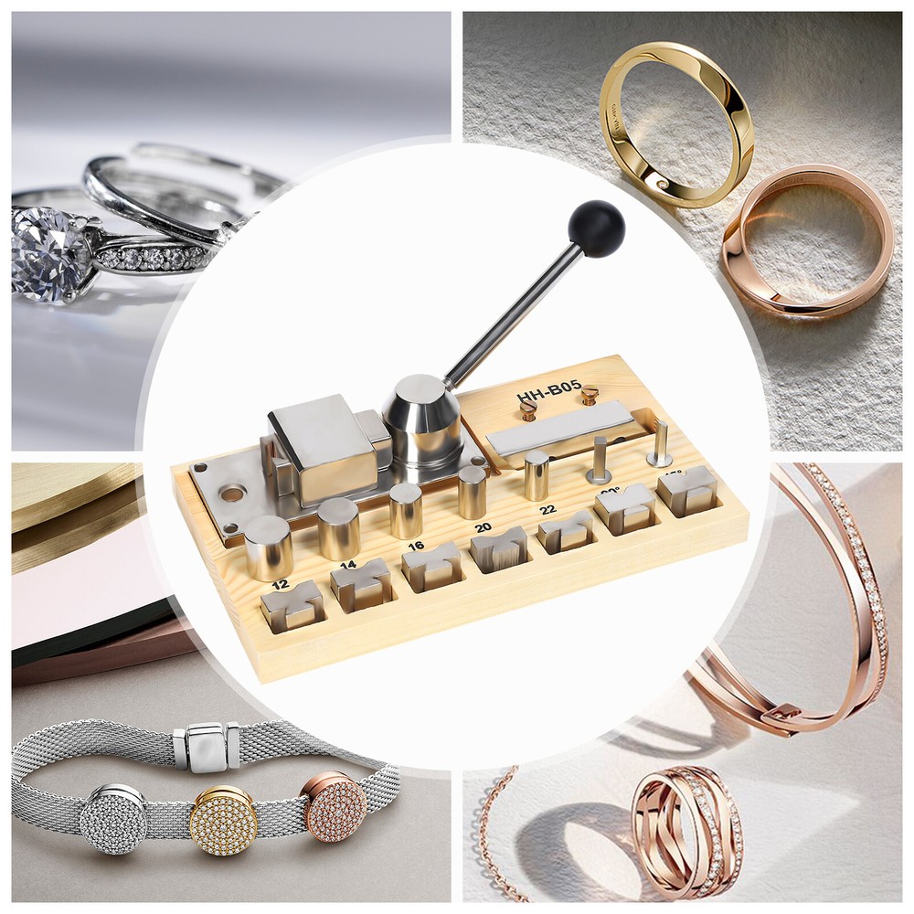 Ring Bending Bender Shaping Machine Handle Shape Rings Jewelry Making Tool