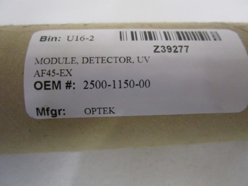 OPTEK UV DETECTOR MODULE 2500-1150-00 ORIGINAL PACKAGE