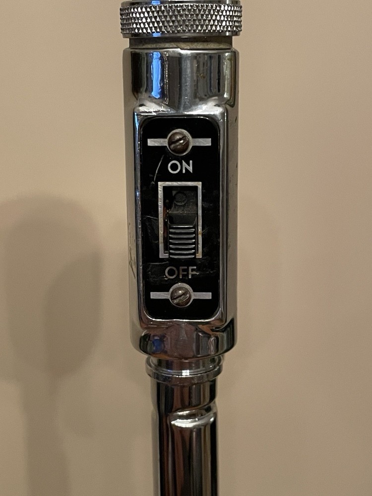 Vintage Astatic DR-10 Microphone Not Tested