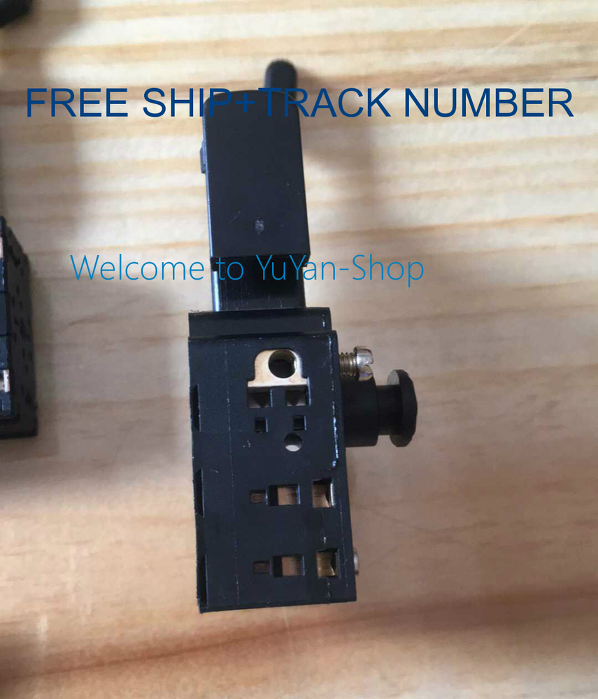1pc Trigger Switch, Black CAPAX-03 7A 250V MOD 35 83