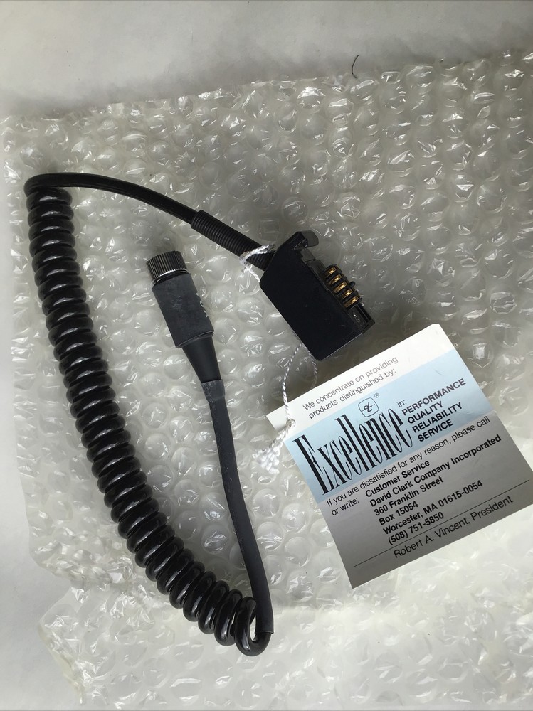 David Clark Radio Cord 18785G-36
