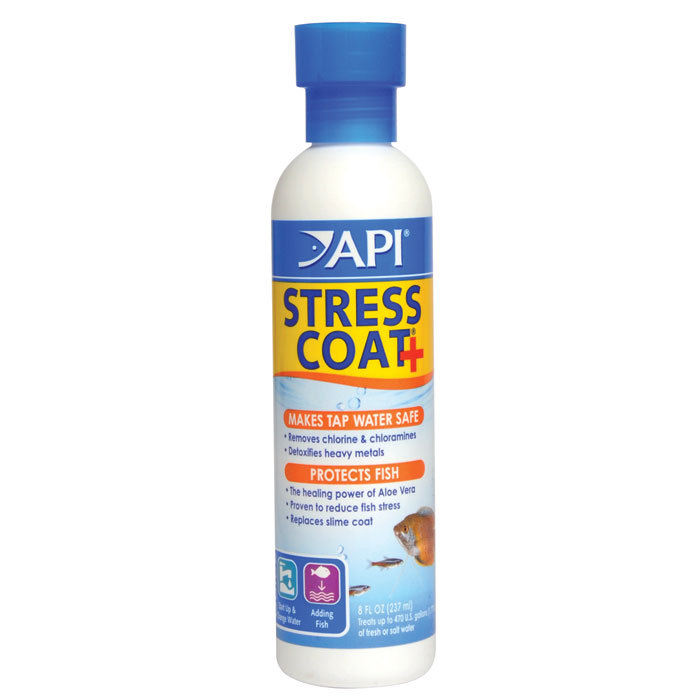 API AQUARIUM PHARMACEUTICALS STRESS COAT WATER CONDITIONER  8 OZ