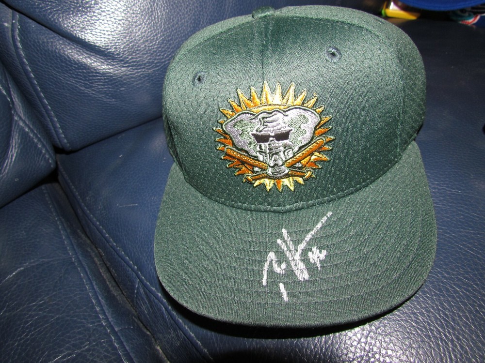 Rich Harden Autographed Baseball Hat
