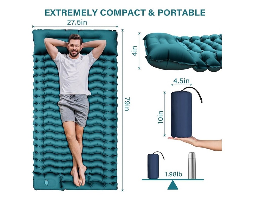 camping portable bed, easy to use and carry