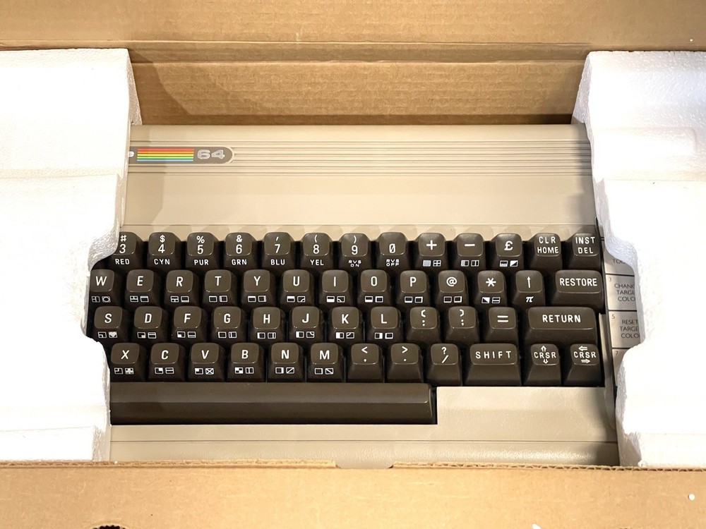 Commodore 64 Vintage Computer In Original Box With Original Purchase Receipt