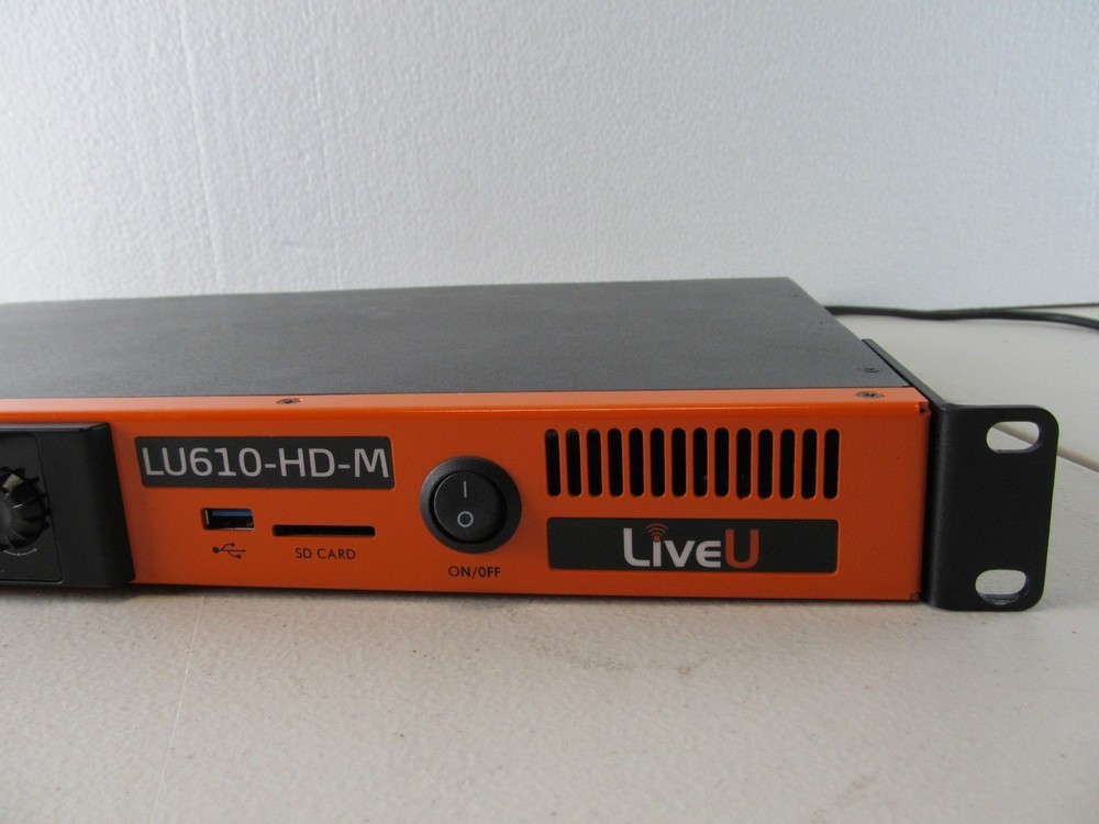 LiveU LU610-HD-M Encoder w/ Internal Modems, Rack Mountable