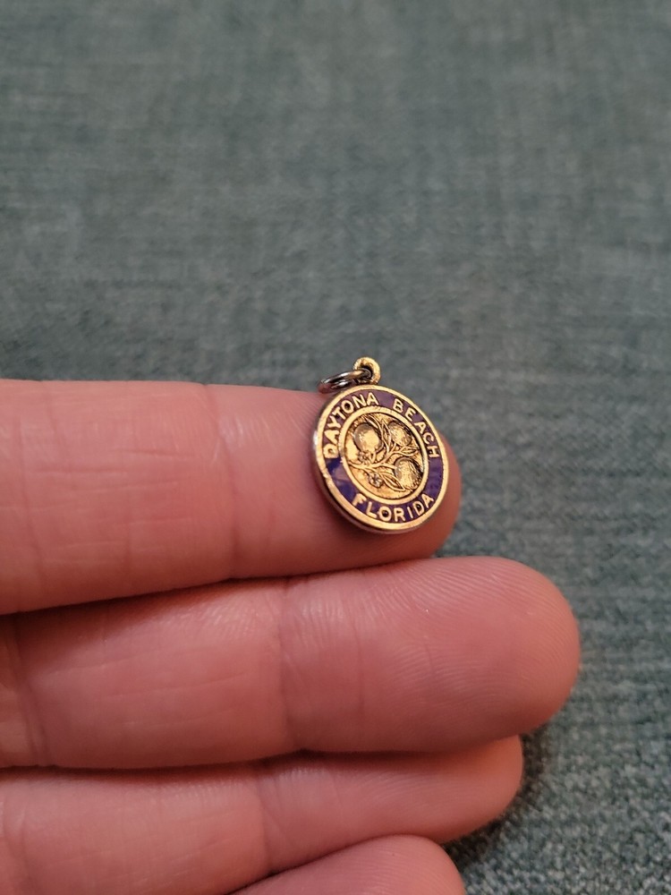 Sterling Silver Datona Beach Florida Charm