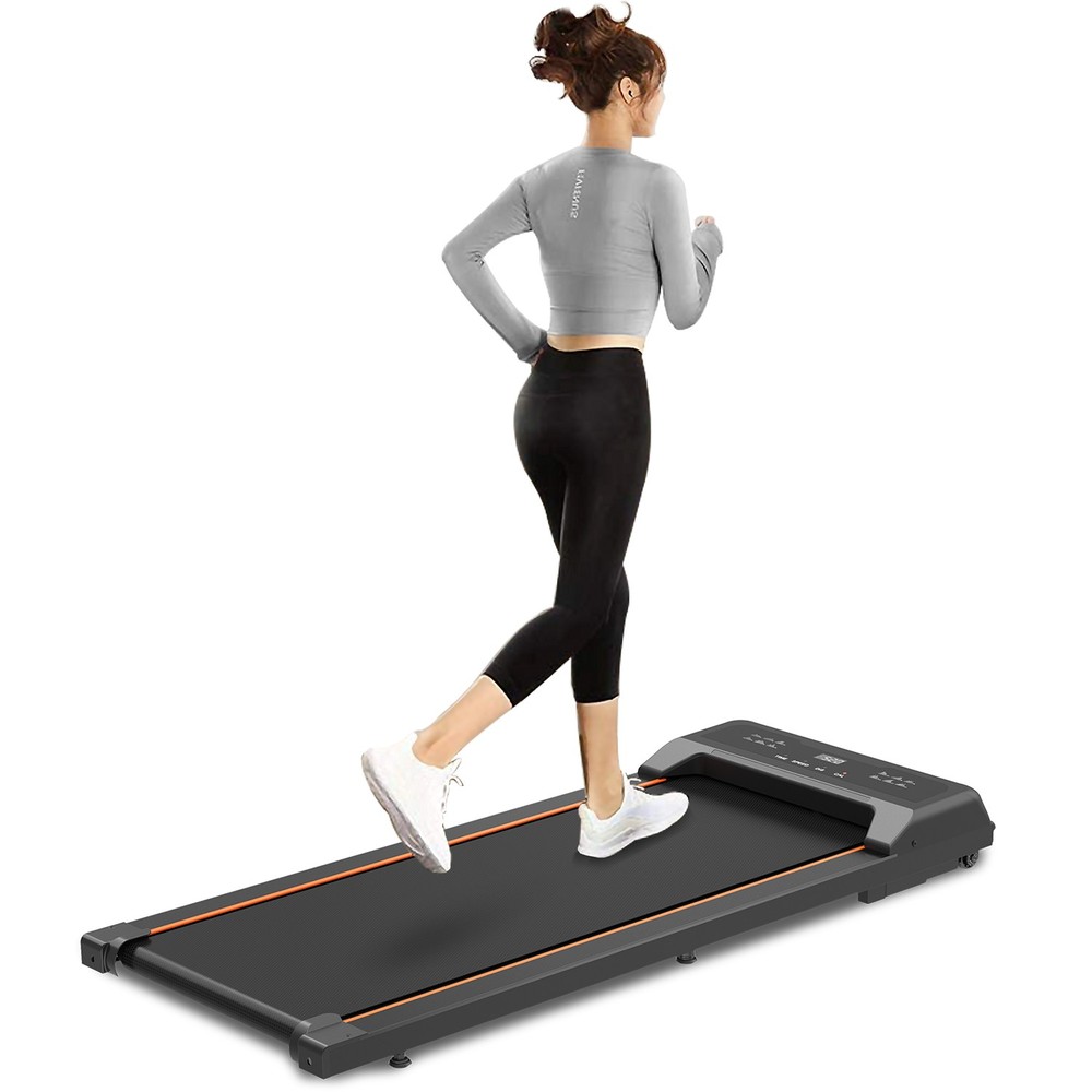 Walking Pad Under Desk Treadmill LED Display Remote Control Portable Treadmill