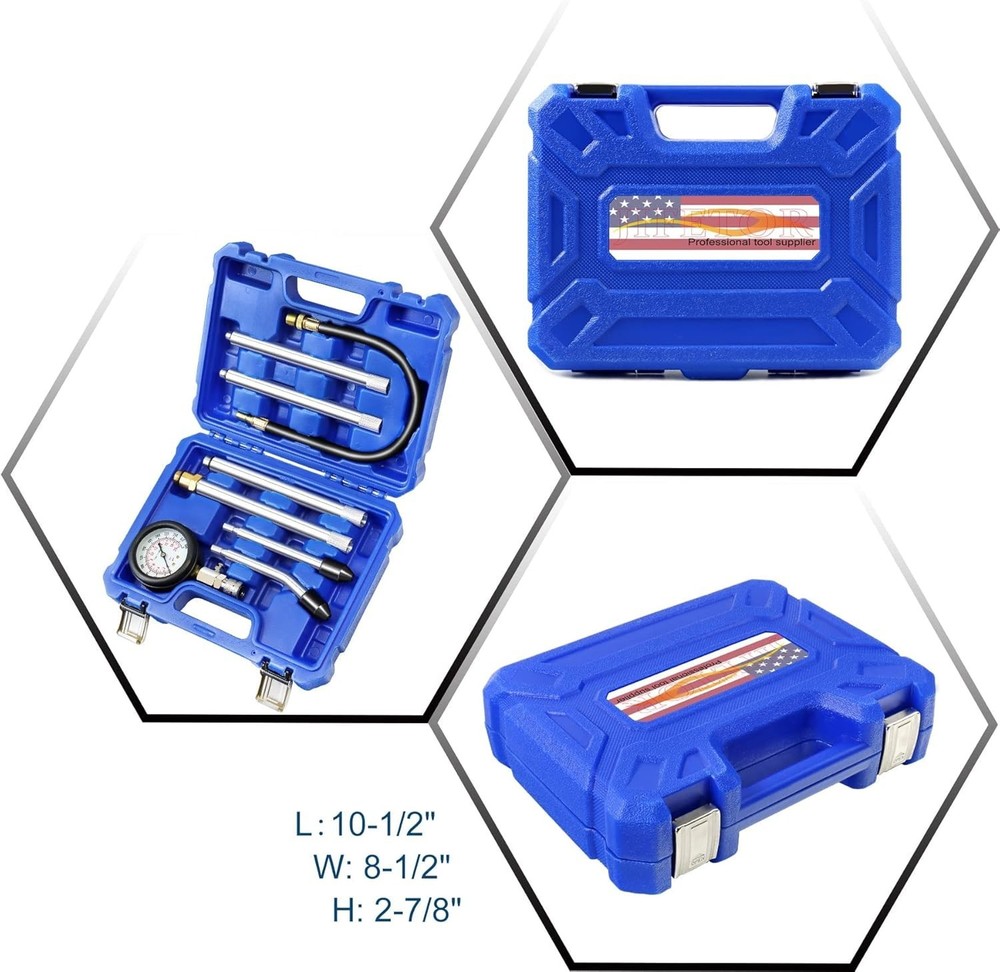 Cylinder Compression Tester with Extensions