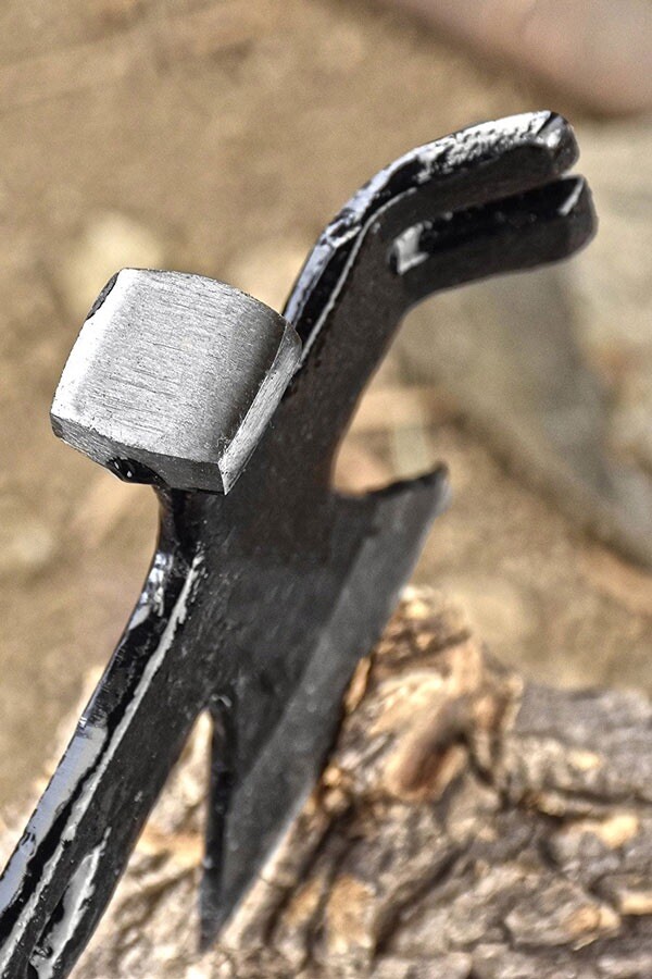 Hatchet Hammer Crow Bar Emergency Survival Axe Multi Use Tool