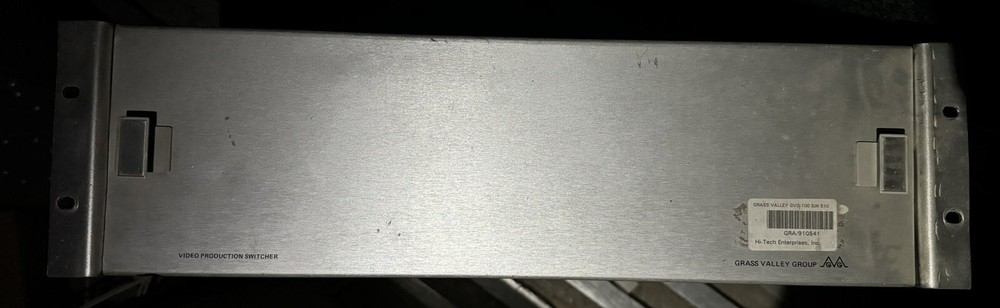 Grass Valley 100 Production Switcher - no cable