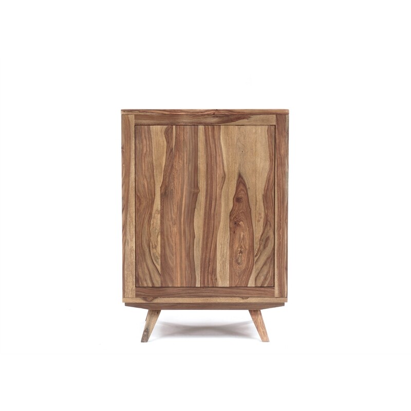Porter Designs Fusion Solid Sheesham Wood Bar - Light Brown