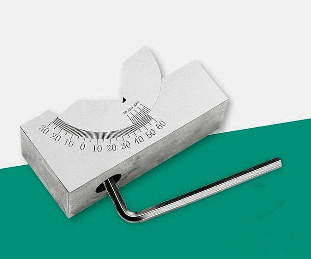Angle Gauge Toolmaker Precision Micro Adjustable V Block Milling Setup Machine