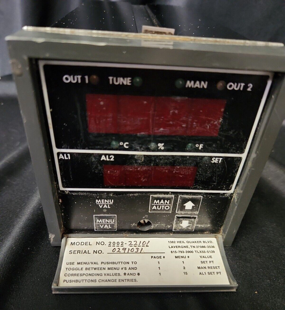 Chromalox 2002-22101 Temperature Controller