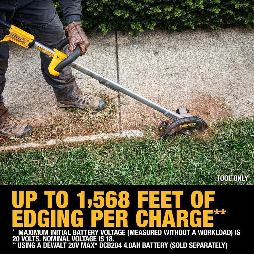 Dewalt 20V Max Brushless Cordless Edger Bare Tool DCED400B NEW US