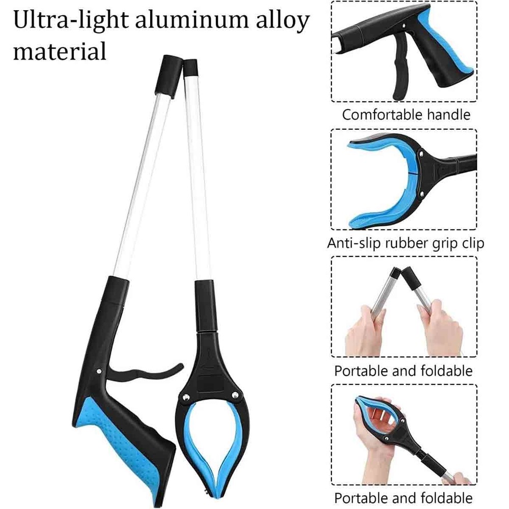 32 " Foldable Grabber Tool for Trash Picking,Seniors, Disabled, Reaching Tool