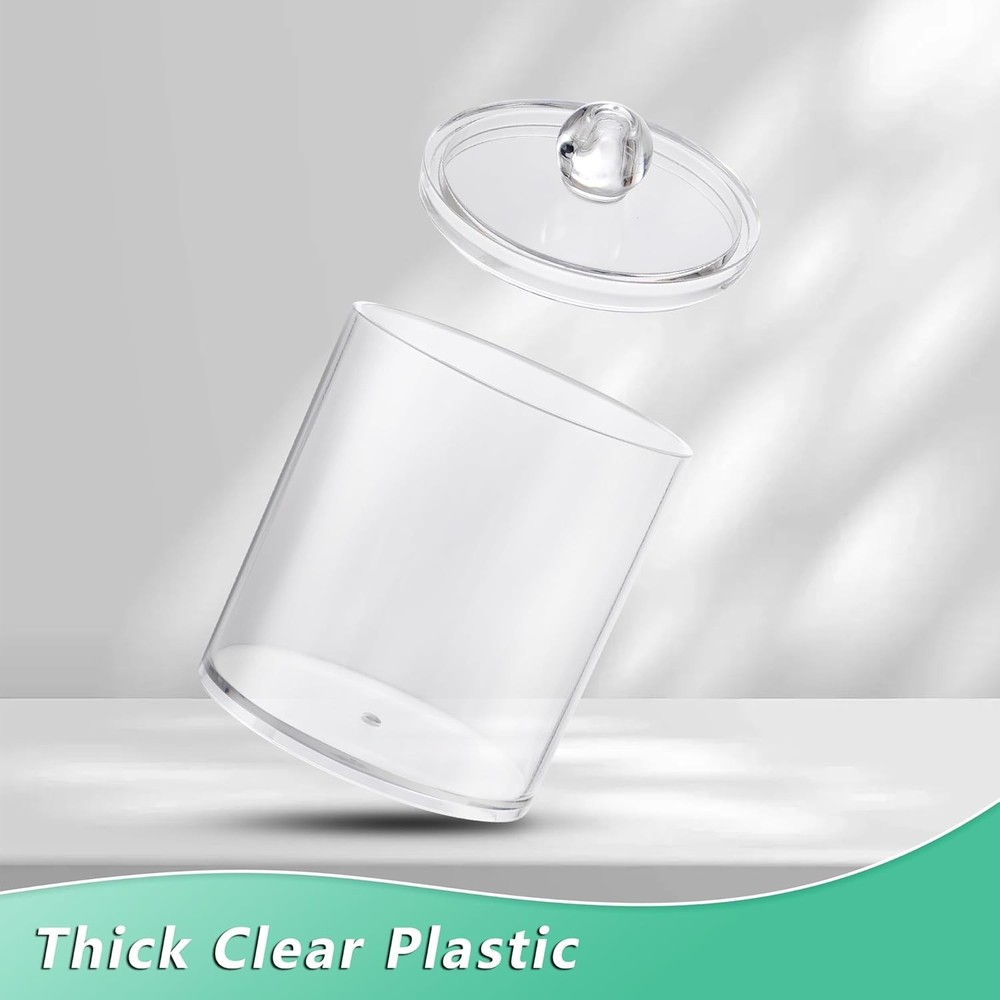 Bathroom Organizers and Storage,4 Pack Plastic Lids