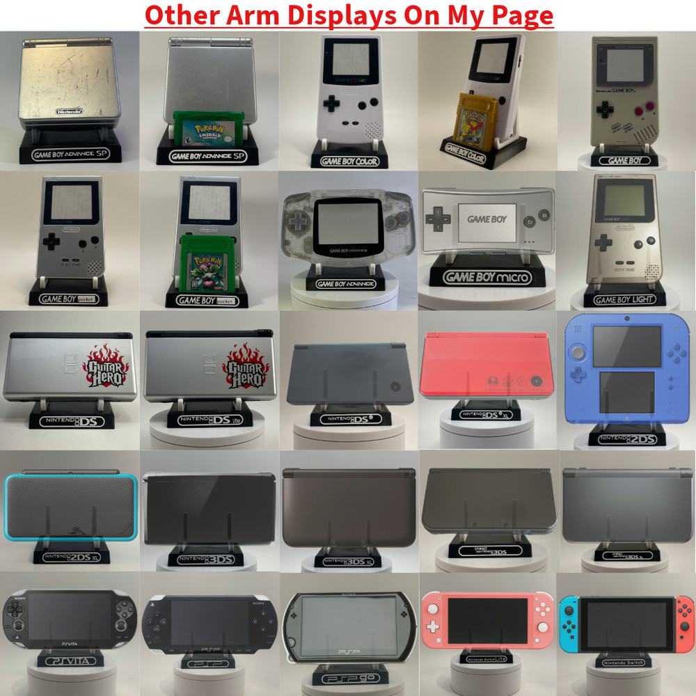 PSP GO Display/Stand/Holder - DISPLAY ONLY (Customize Colors)